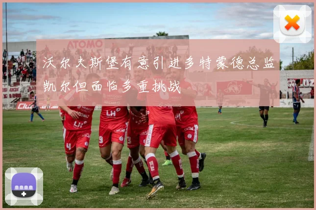 沃尔夫斯堡有意引进多特蒙德总监凯尔但面临多重挑战